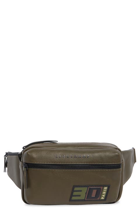 LC3D Signature Leather Belt Bag
