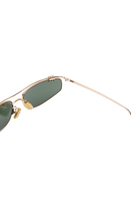 Dezi Linked Up Sunglasses In Gold