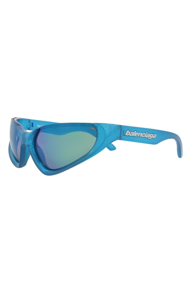 Balenciaga 64mm Novelty Sunglasses, Alternate, color,