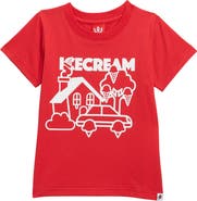 ICECREAM Kids' Home Cotton Graphic T-Shirt