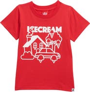 ICECREAM Kids' Home Cotton Graphic T-Shirt