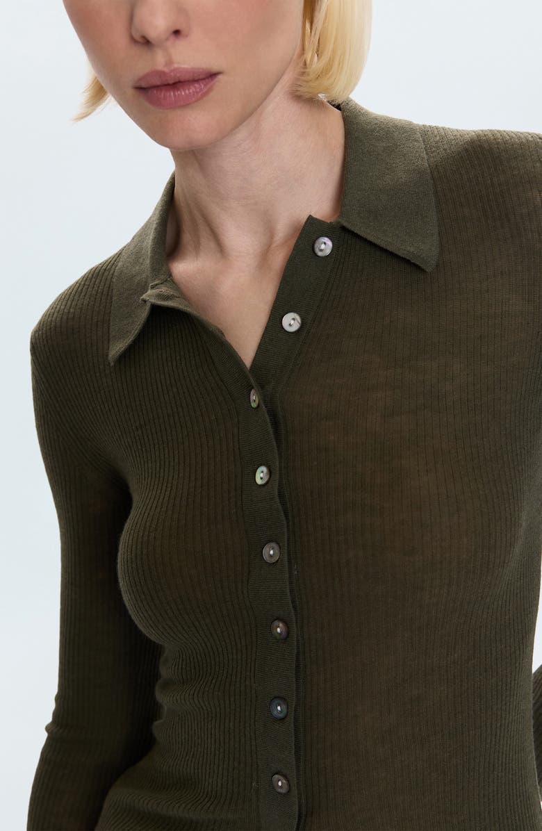 Pistola Korey Merino Wool Cardigan, Alternate, color,