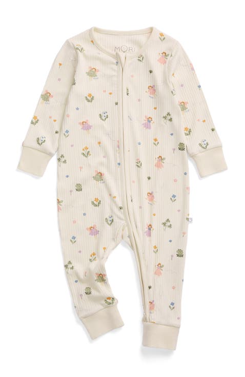 Ribbed Two Way Zip-Up Romper