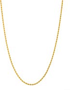 Atolea Calvi Rope Chain Necklace