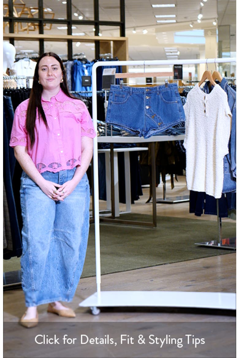 Sundrenched Low Rise Denim Shorts video