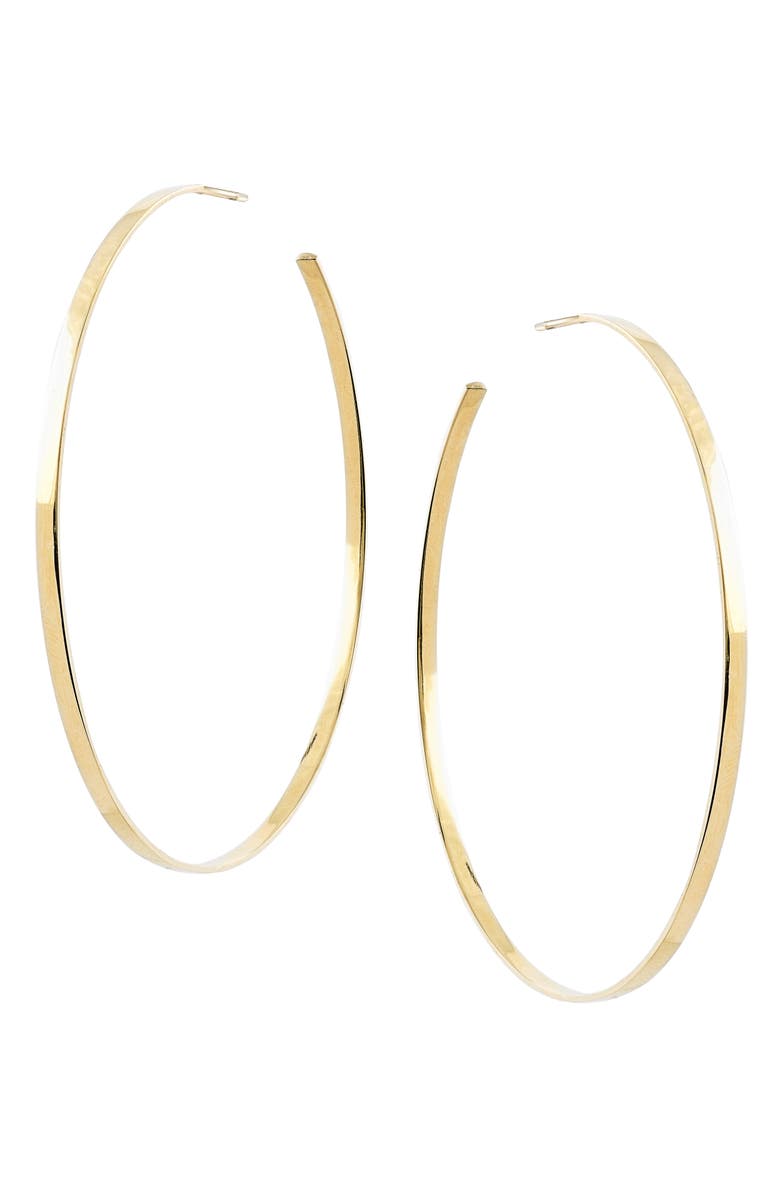 LANA Sunrise 14K Gold Hoop Earrings, Main, color,