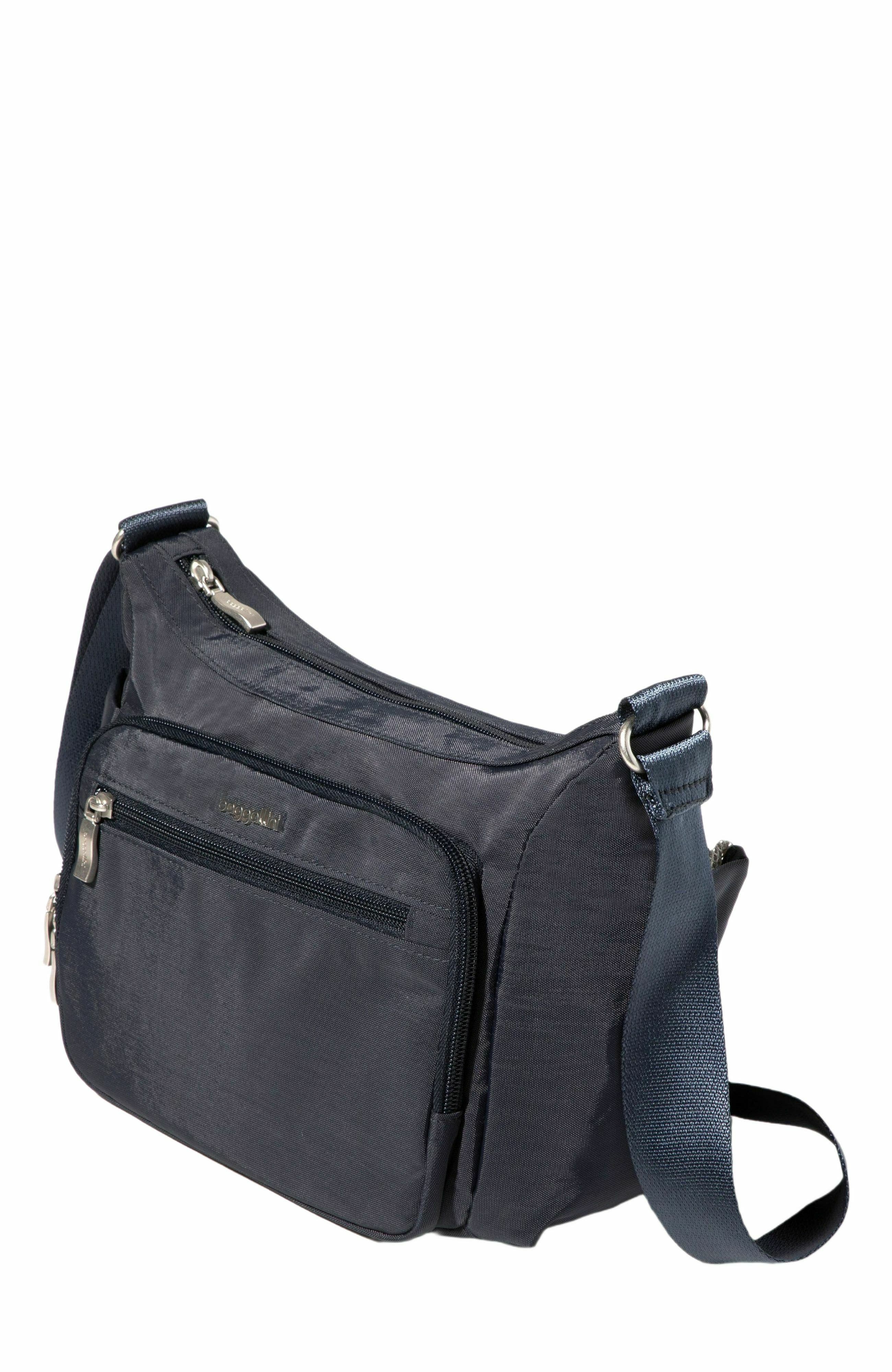 BAGGALLINI Crosstown Hobo Crossbody Bag, Alternate, color, French Navy