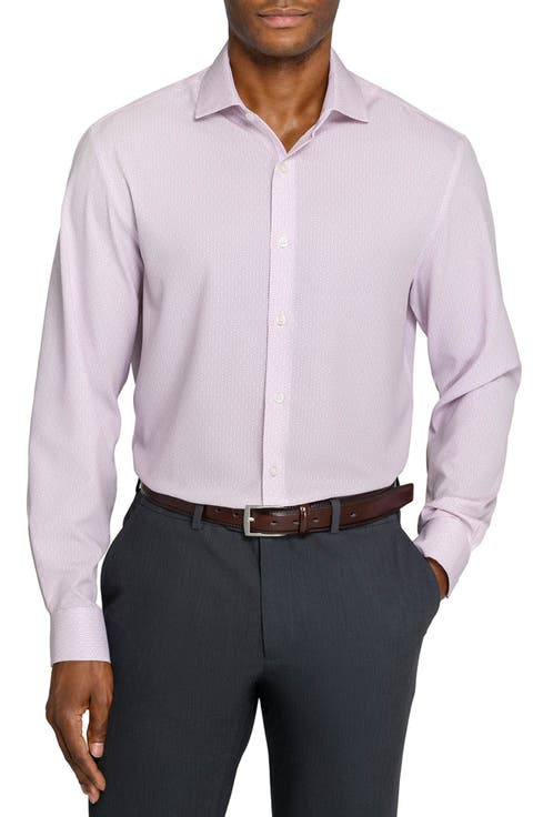 Circle Geo Performance Dress Shirt