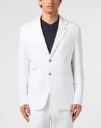 PHILIPP PLEIN Linen Blazer Gigolo Fit Men