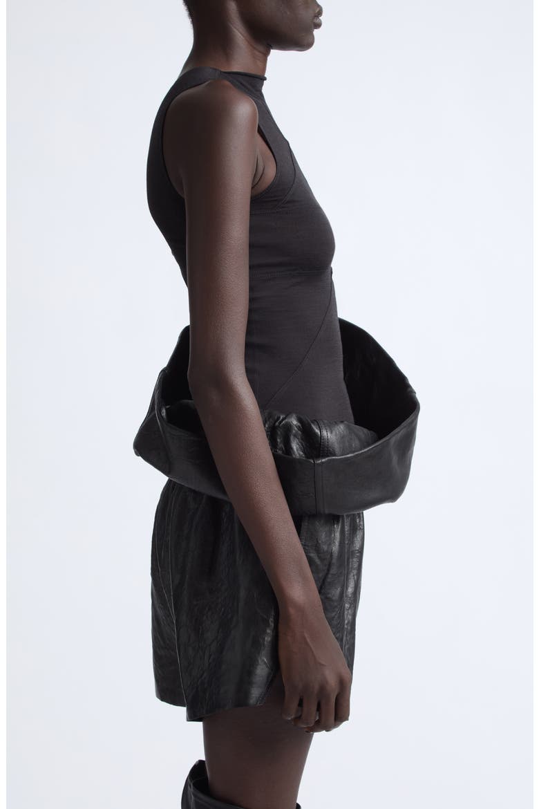 Temple Wool & Silk Tank, Alternate, color, BLACK