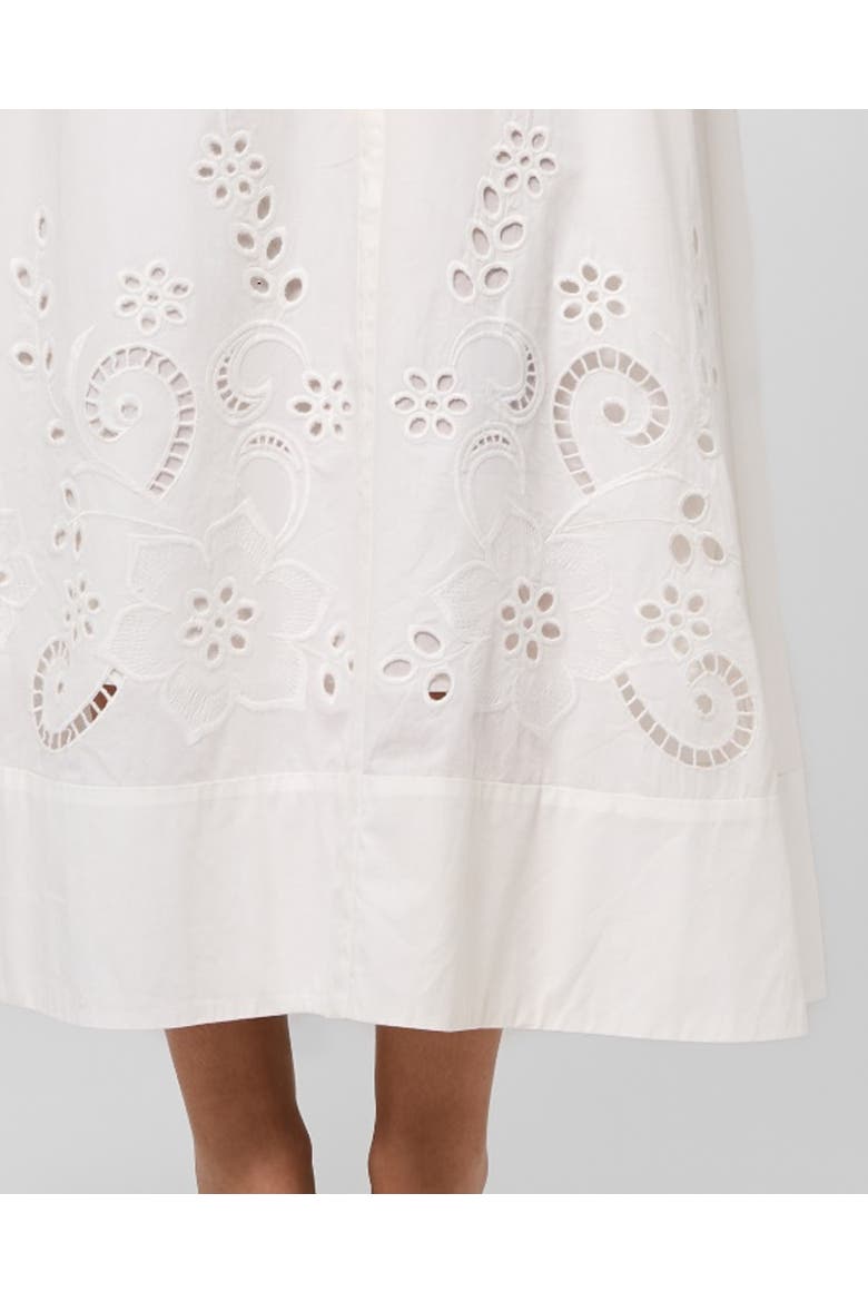 Isabelle Peplum Maxi Dress, Alternate, color, White