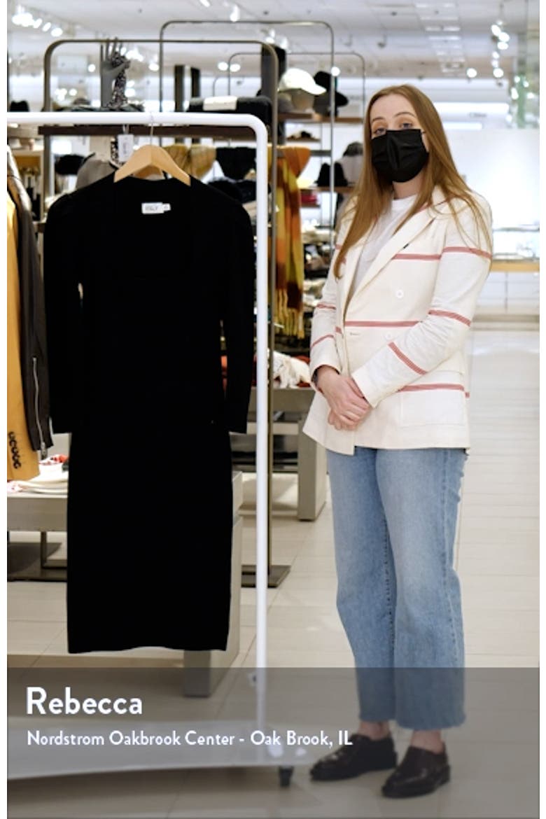Long Sleeve Body-Con Dress video