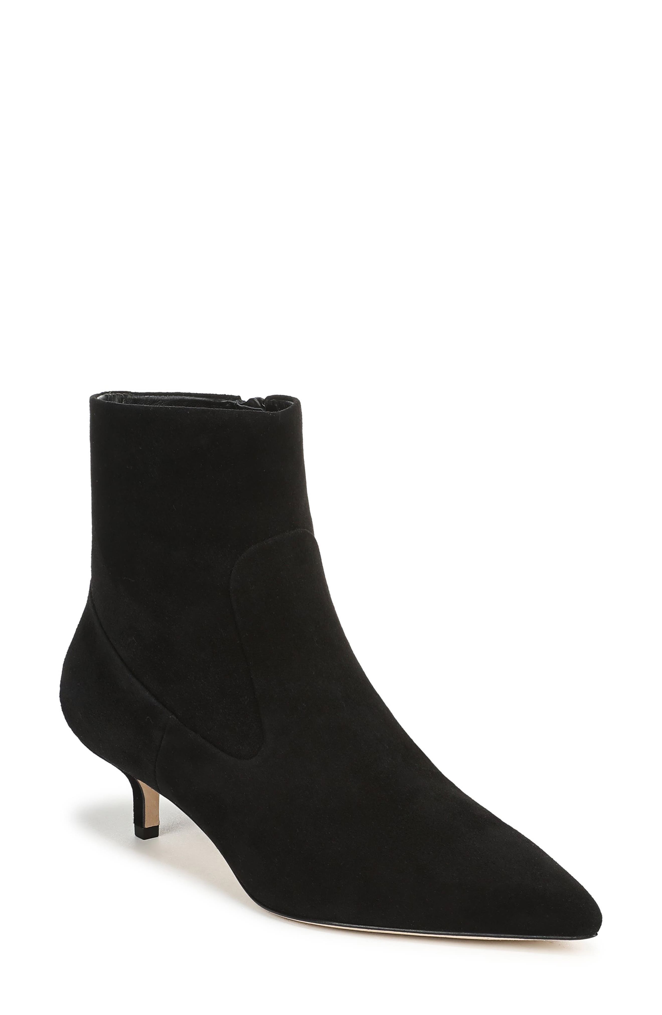 Veronica Beard Laidie Kitten Heel Bootie, Main, color, 