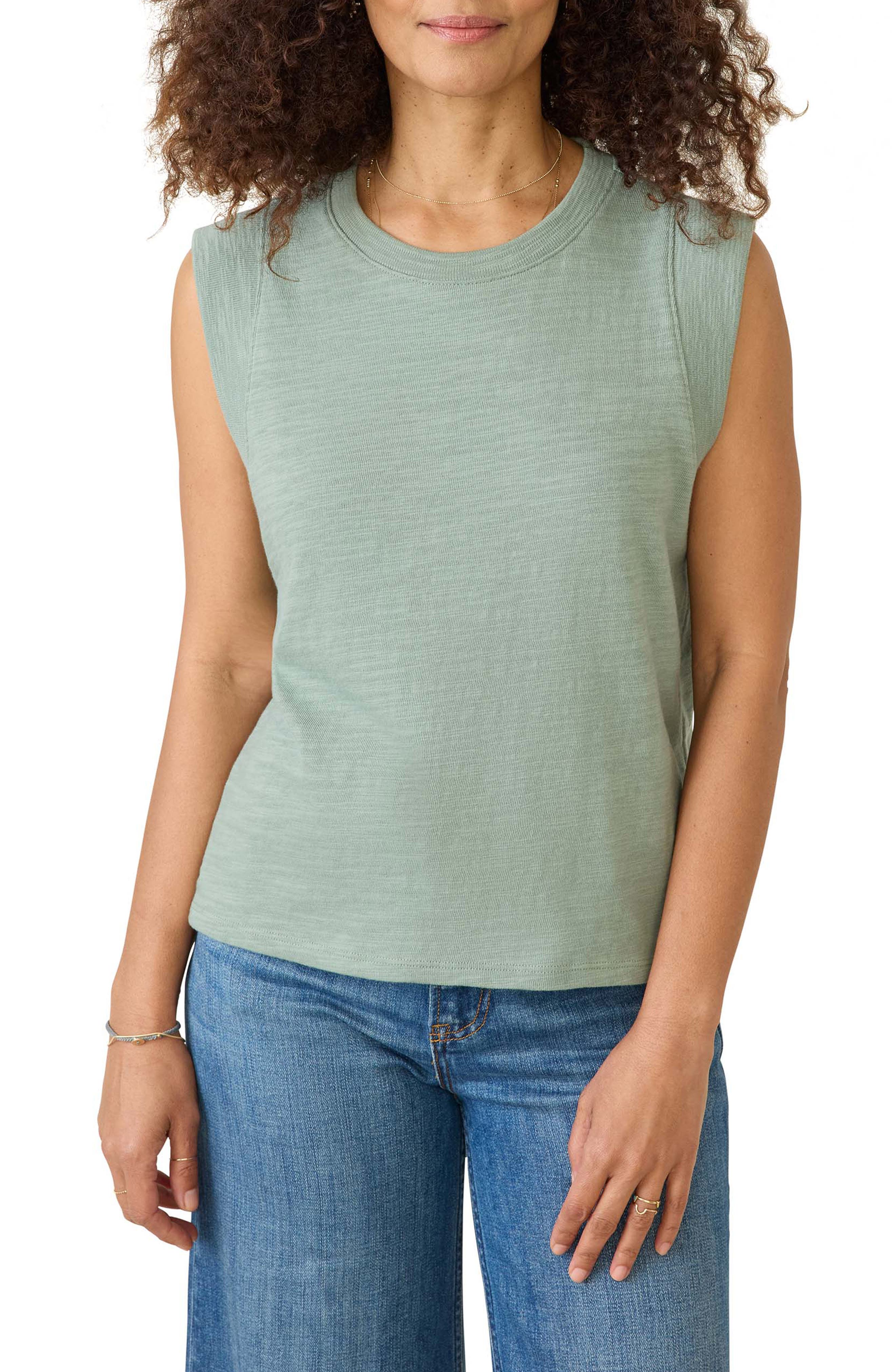 Faherty Sunwashed Slub Muscle Tank