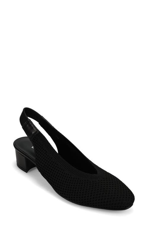 VANELi Abira Stretch Knit Slingback Pump in Black  product