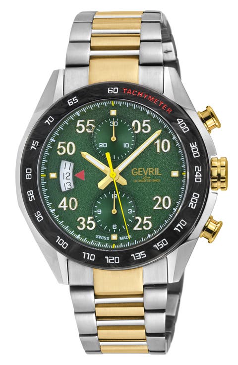 Ascari Chronograph Quartz Bracelet Watch, 42mm