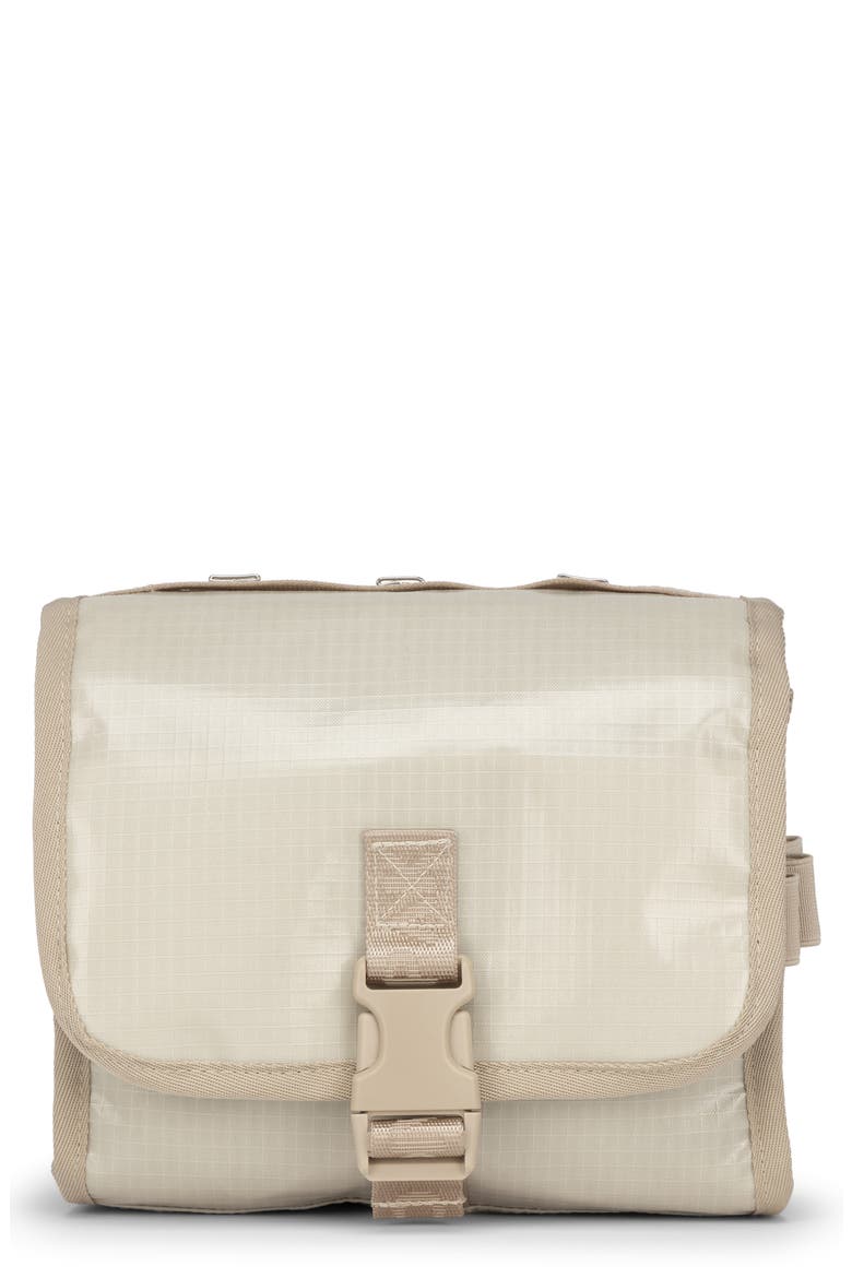 Terra Hanging Toiletry Bag, Main, color, WHITE SANDS
