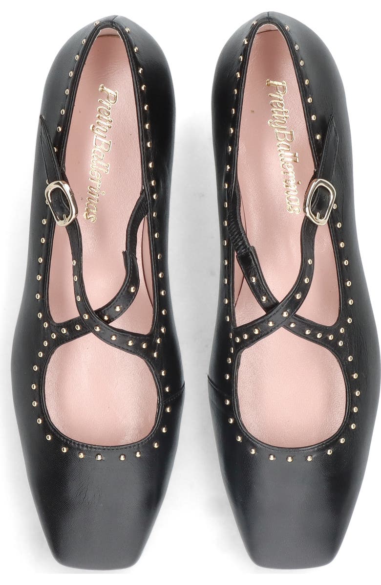 Pretty Ballerinas Criss Cross Mary Jane, Alternate, color, Black