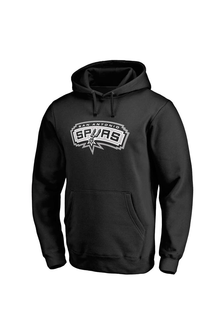 Men's LaMarcus Aldridge Black San Antonio Spurs Backer Pullover Hoodie, Alternate, color, Black
