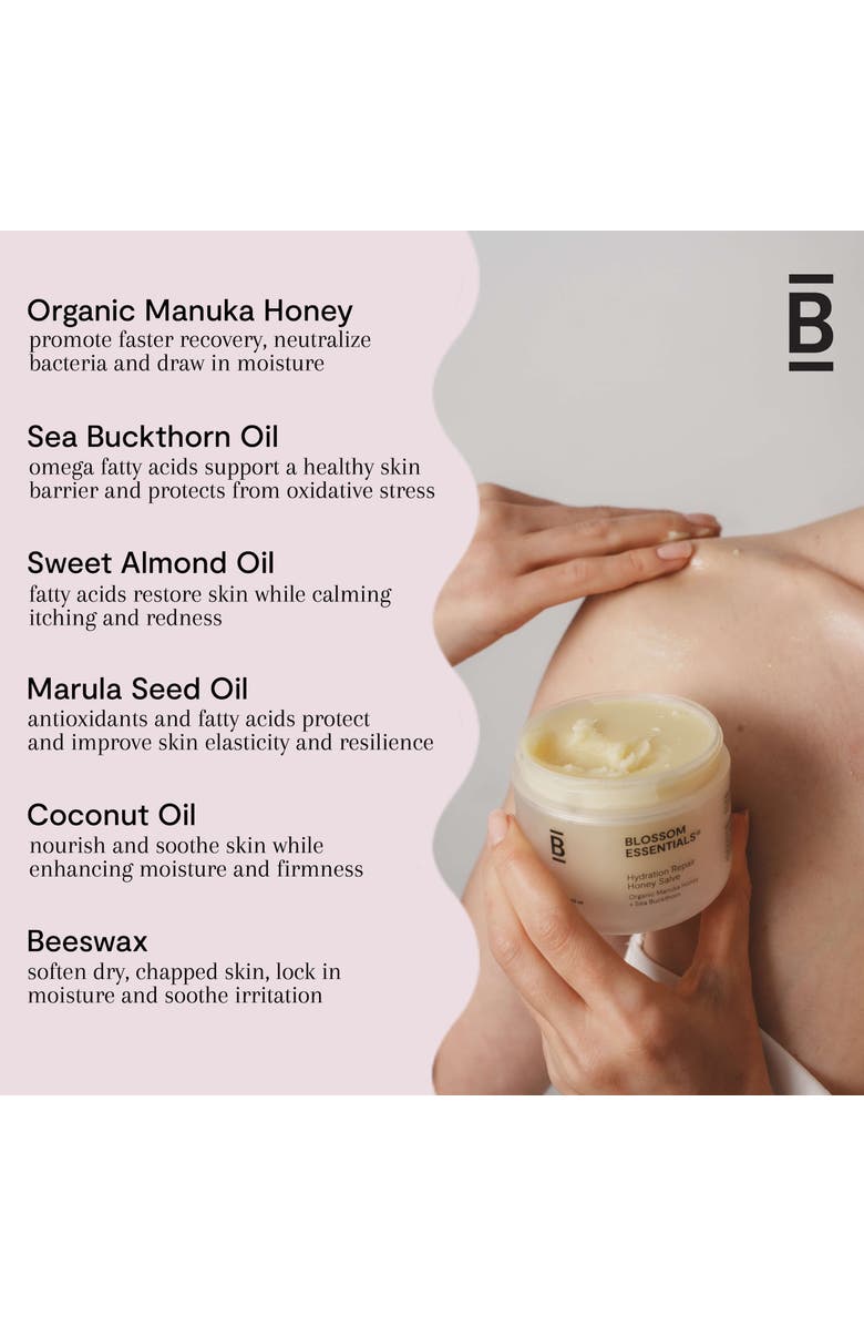 Blossom Essentials Hydration Repair Honey Salve, Alternate, color, NO COLOR