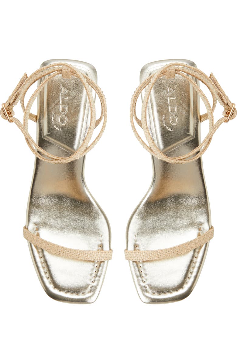 ALDO Dime Ankle Strap Sandal, Alternate, color,