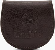 Cavalinho Gentleman Leather Round Coin Purse 532