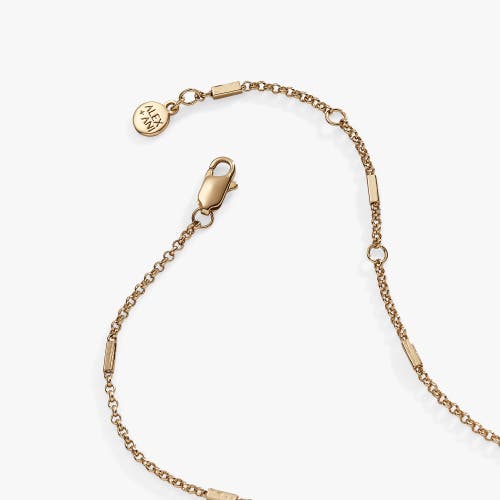 Alex And Ani Evil Eye Necklace In Gold