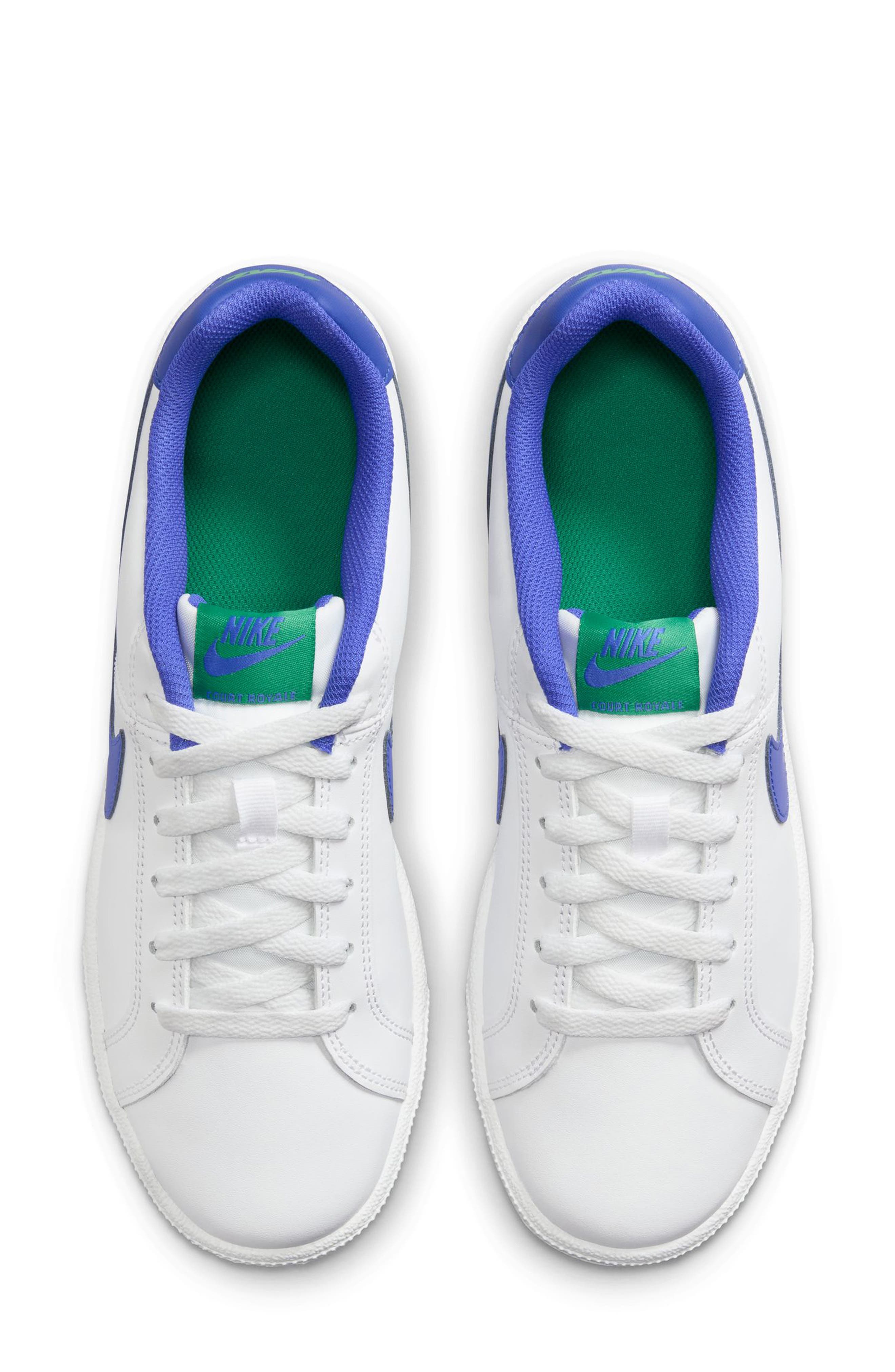 Nike Court Royale Leather Sneaker, Alternate, color, 