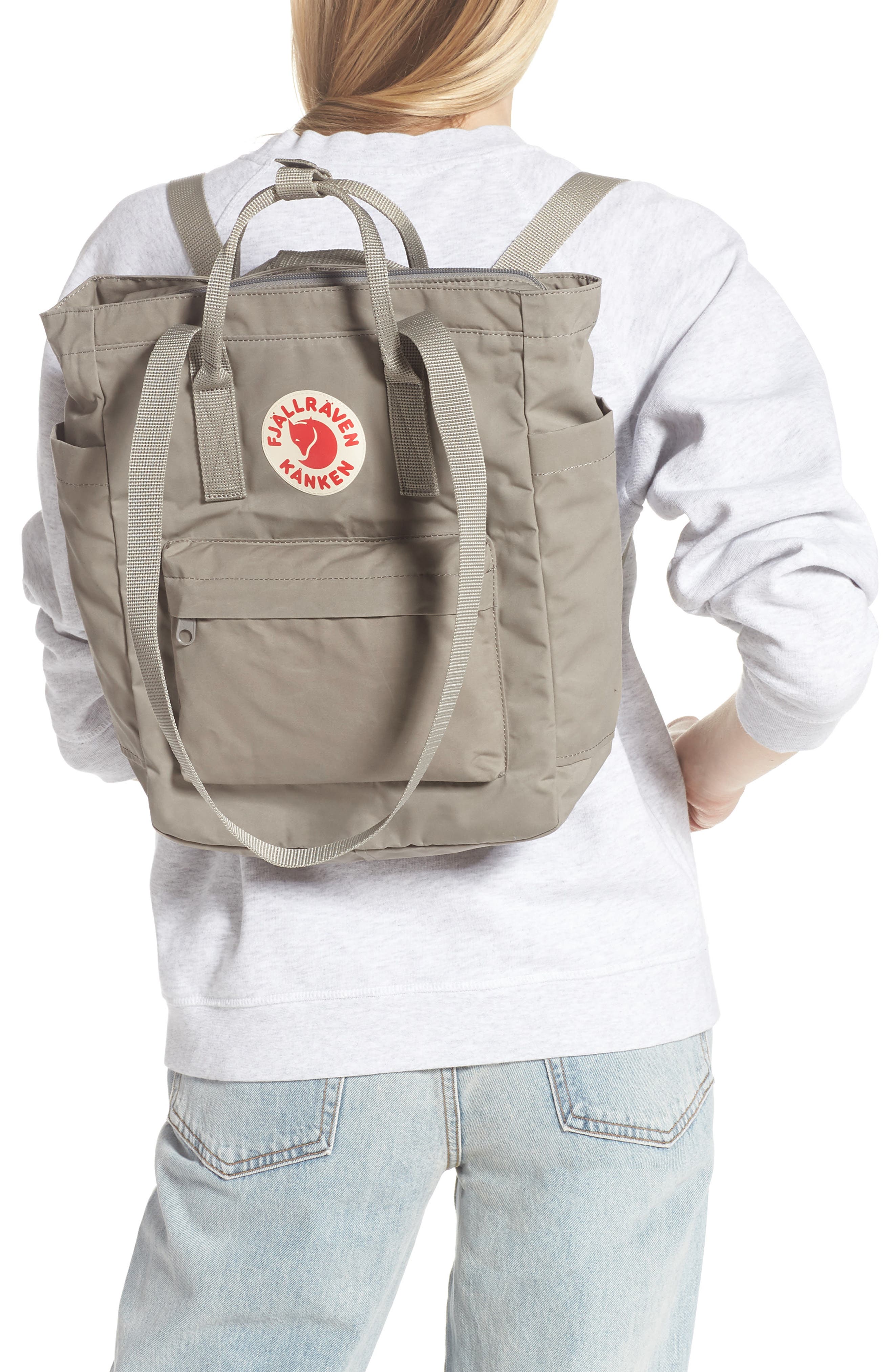 Kånken Tote Backpack, Alternate, color, FOG