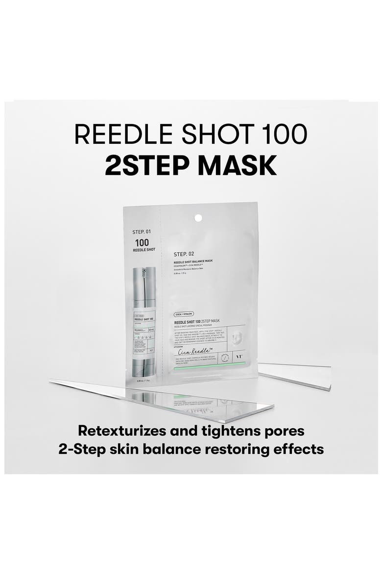 Reedle Shot 100 2-Step Mask, Alternate, color, SILVER