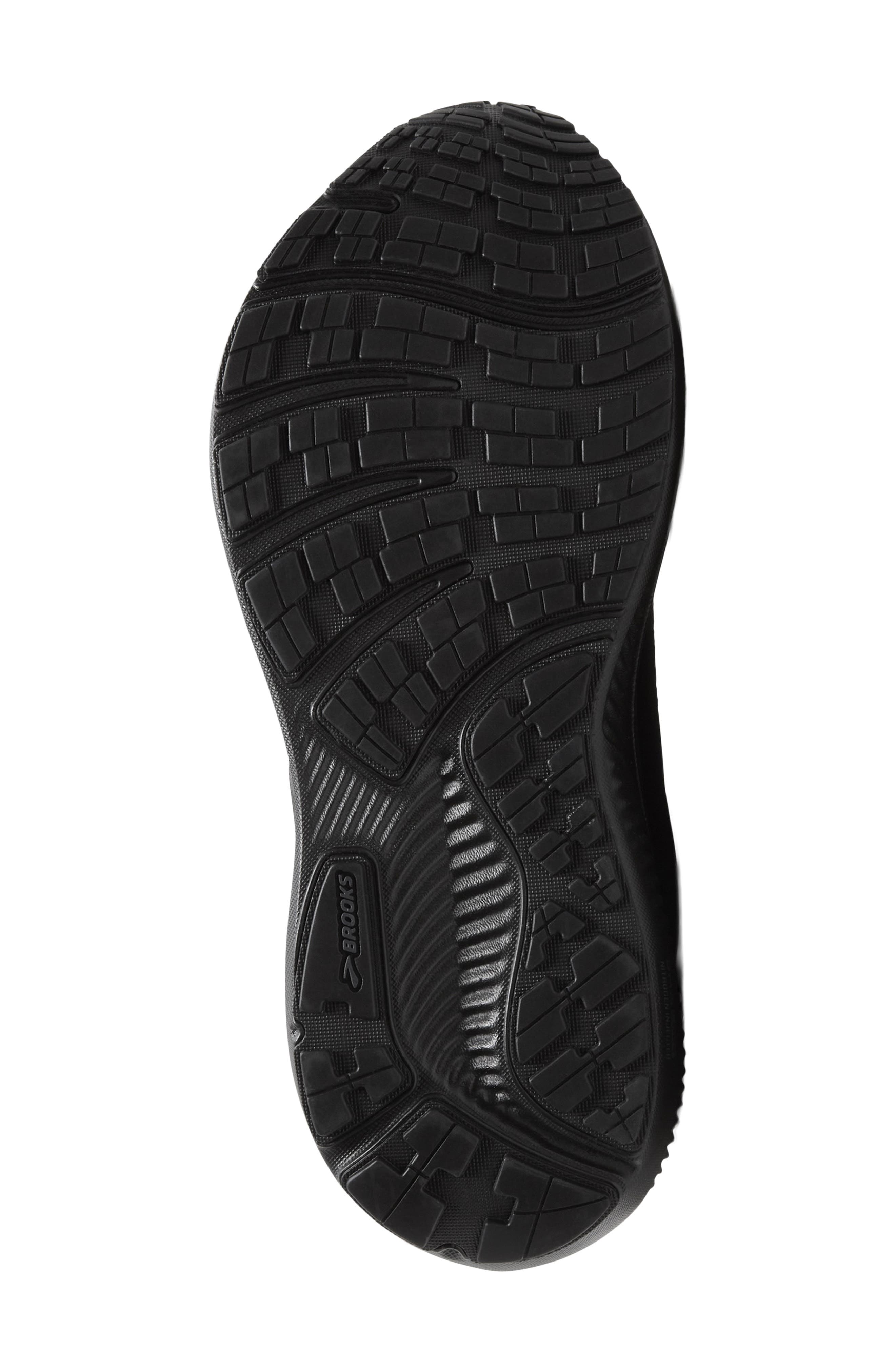 Brooks Ghost 17 GTX Gore-Tex<sup>®</sup> Waterproof Running Shoe, Alternate, color, Black/ Black/ Ebony