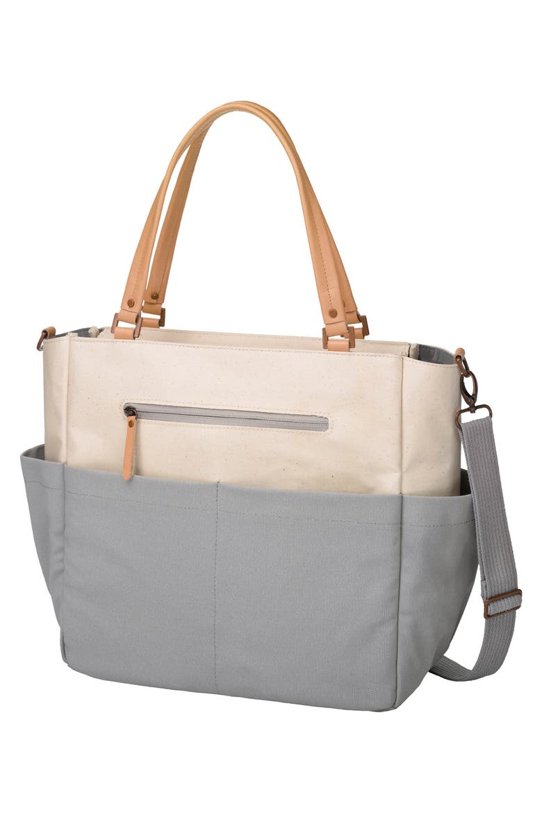City Carryall Diaper Bag, Alternate, color, BIRCH/ STONE