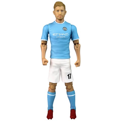 SOCKERS Manchester City F.C. Kevin De Bruyne 8" Collectible Soccer Action Figure