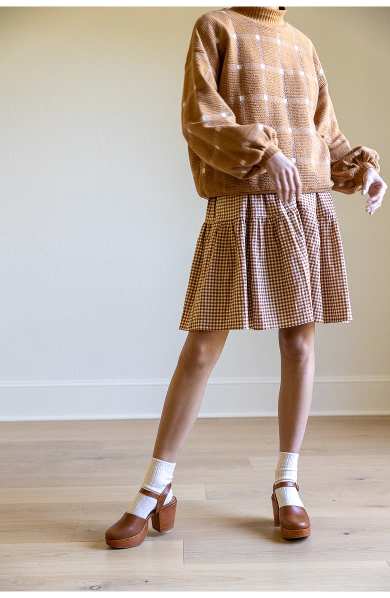 Fortress Willow Mary Jane Platform Clog, Alternate, color, Whiskey