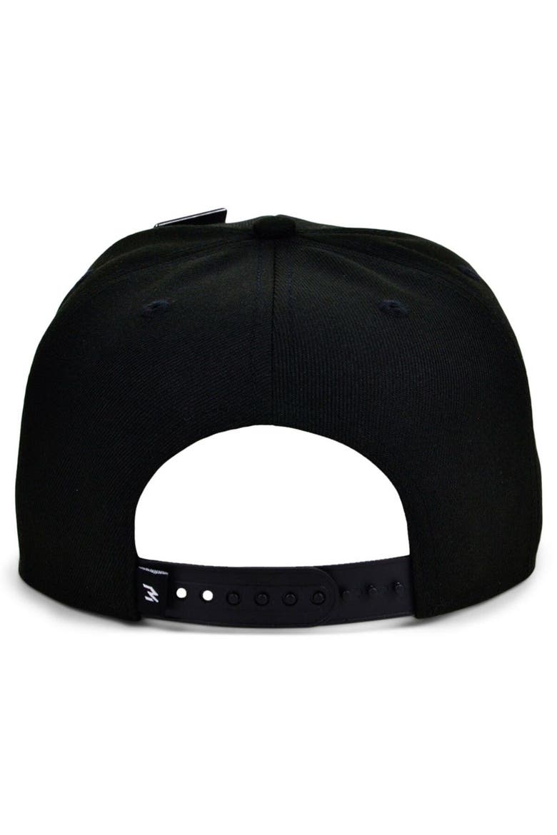 Men's 3BRAND by Russell Wilson Black/Camo Fashion Snapback Adjustable Hat, Alternate, color, Black