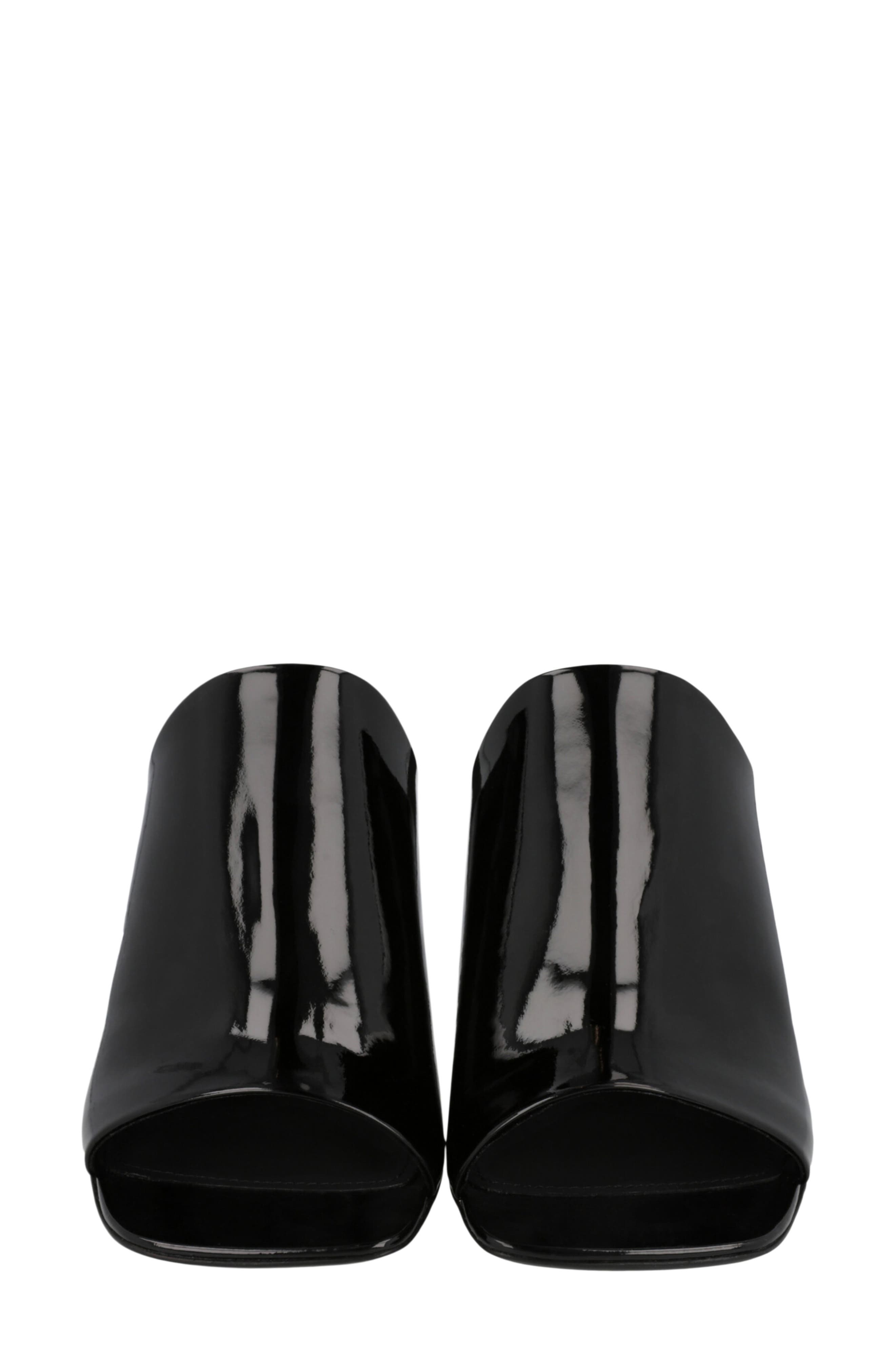 Era Patent Leather Mule, Alternate, color, BLACK