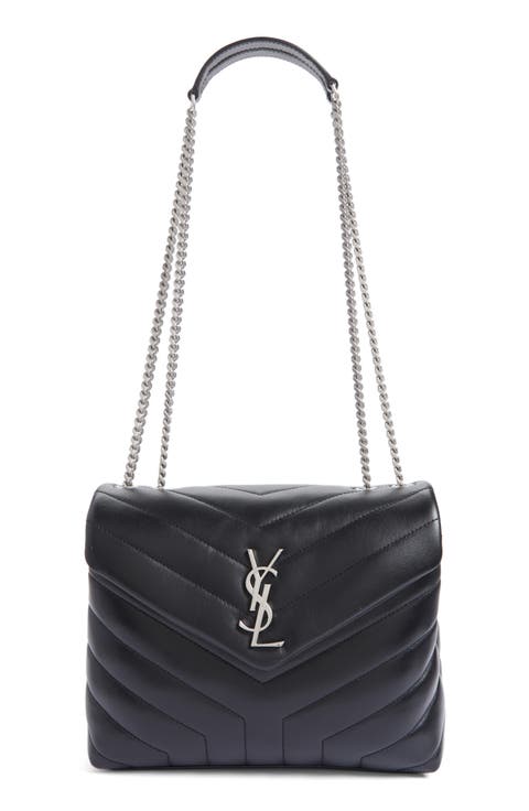 Small Loulou Matelassé Leather Shoulder Bag