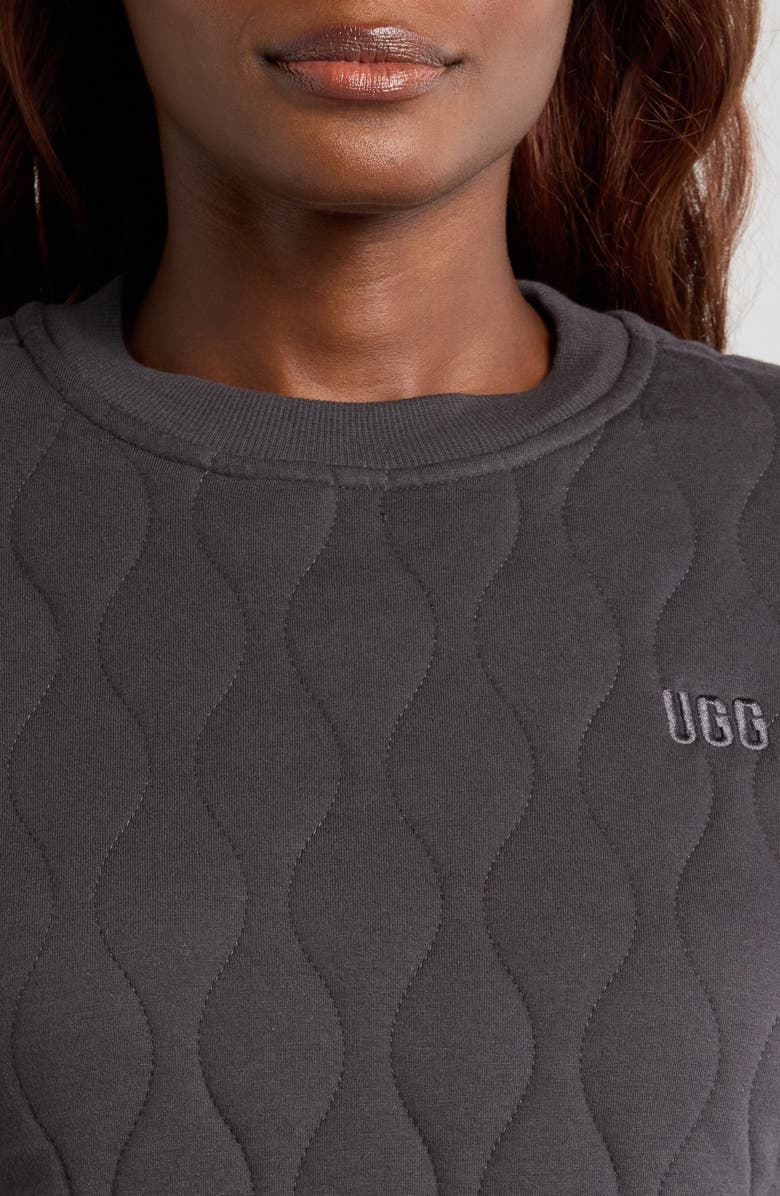 UGG<sup>®</sup> Katie Quilted Lounge Top, Alternate, color,