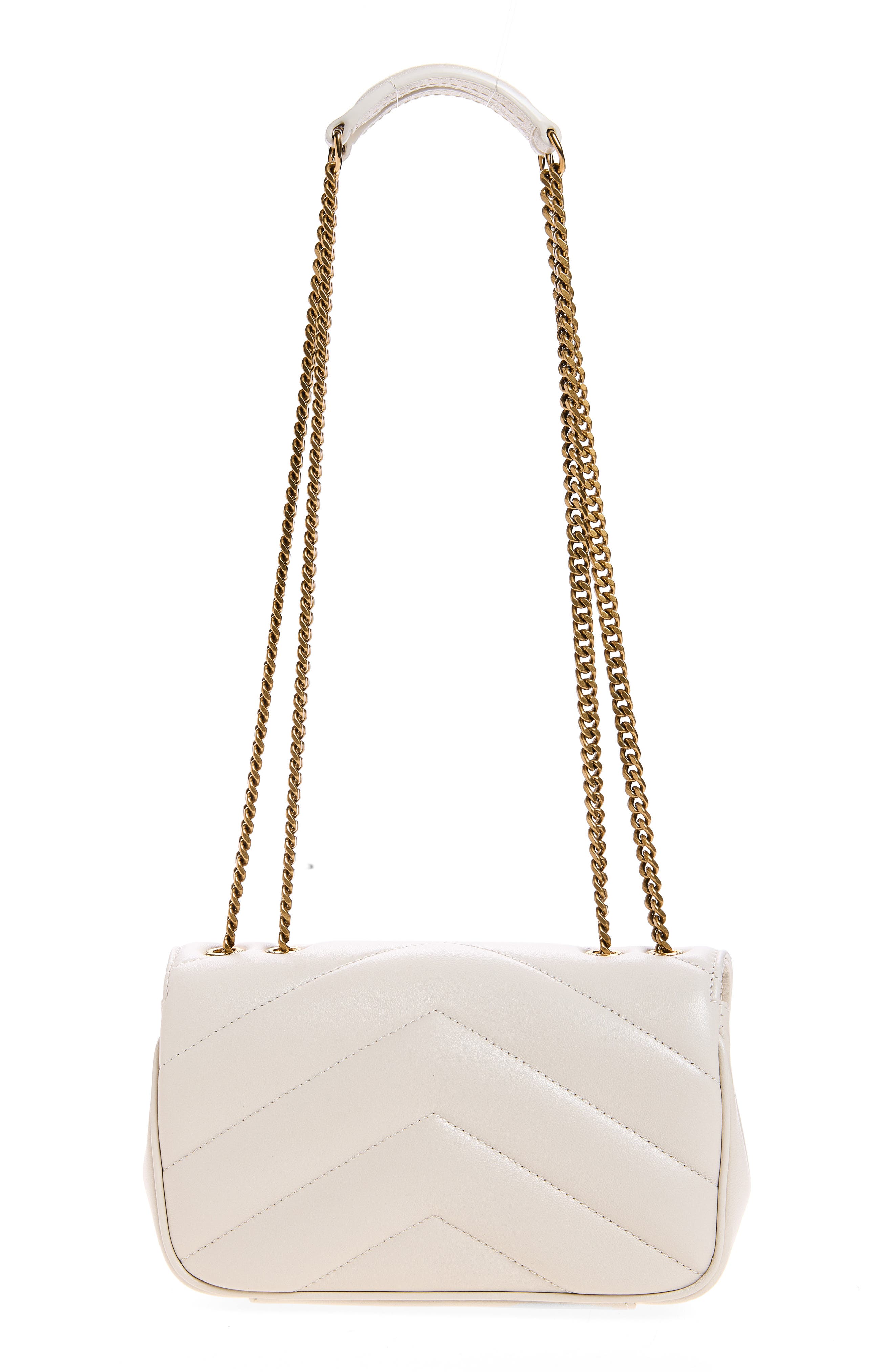 Женские сумки Saint Laurent Toy Loulou Quilted Leather Shoulder — фото 4