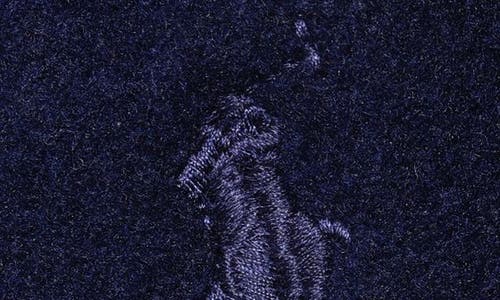 Polo Ralph Lauren Icons Wool Beret In Blue