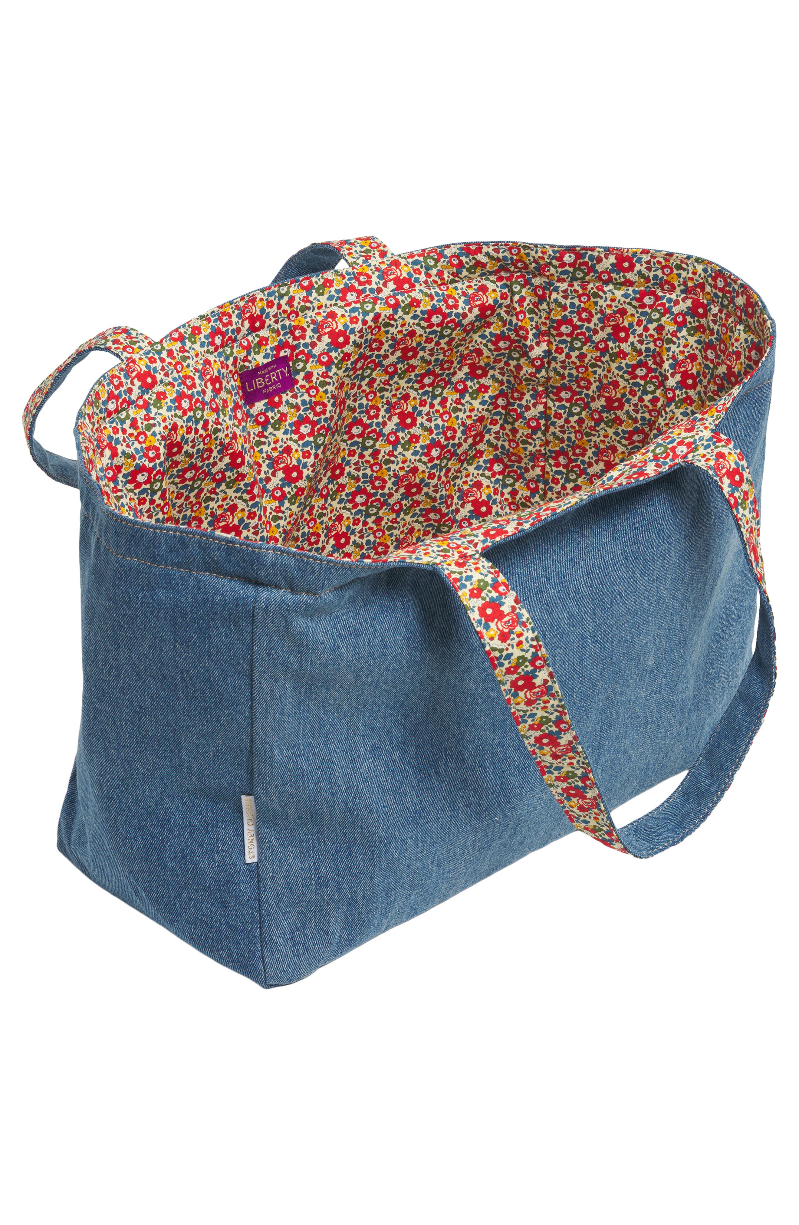 Everything Tote, Alternate, color, BETSY ANN / MEDIUM WASH DENIM
