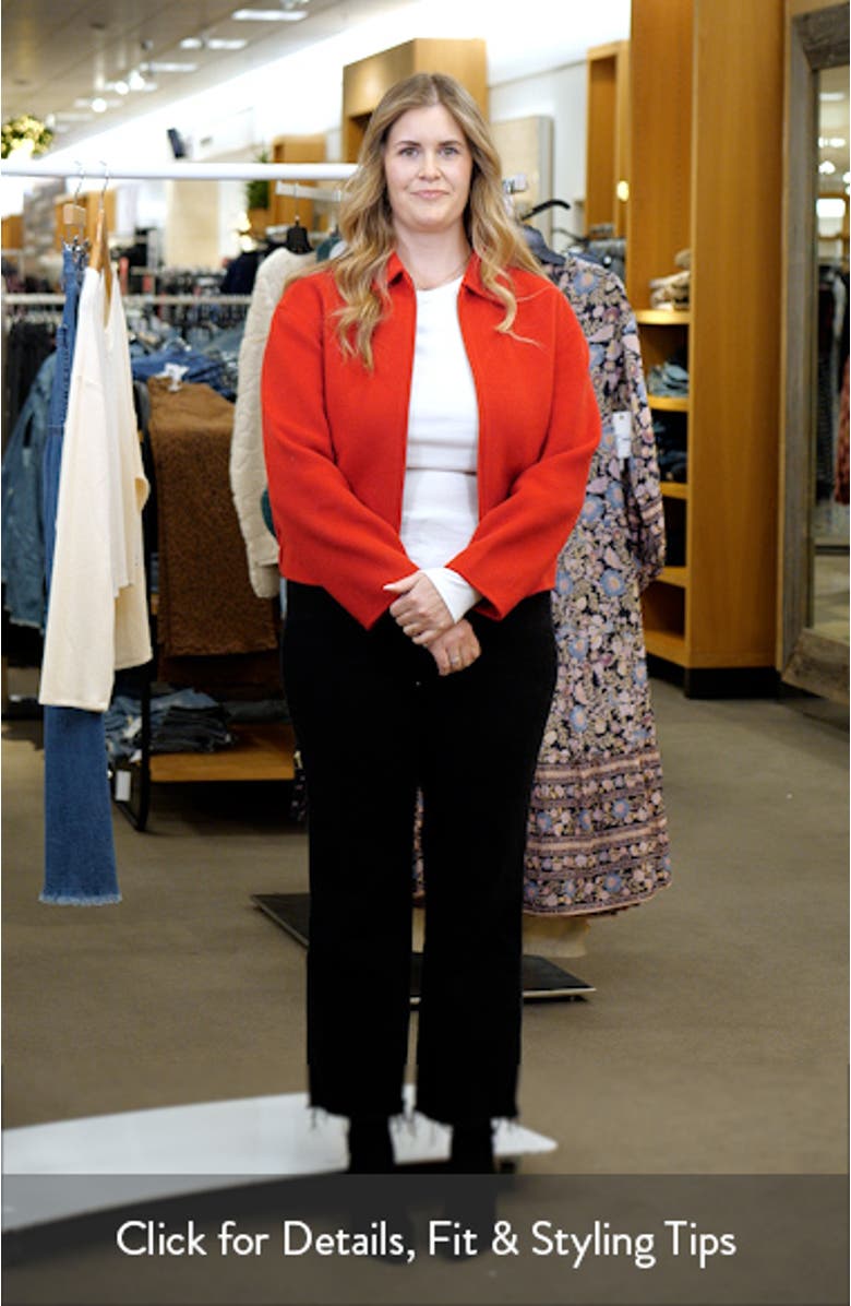 Double Face Round Sleeve Jacket, sales video thumbnail