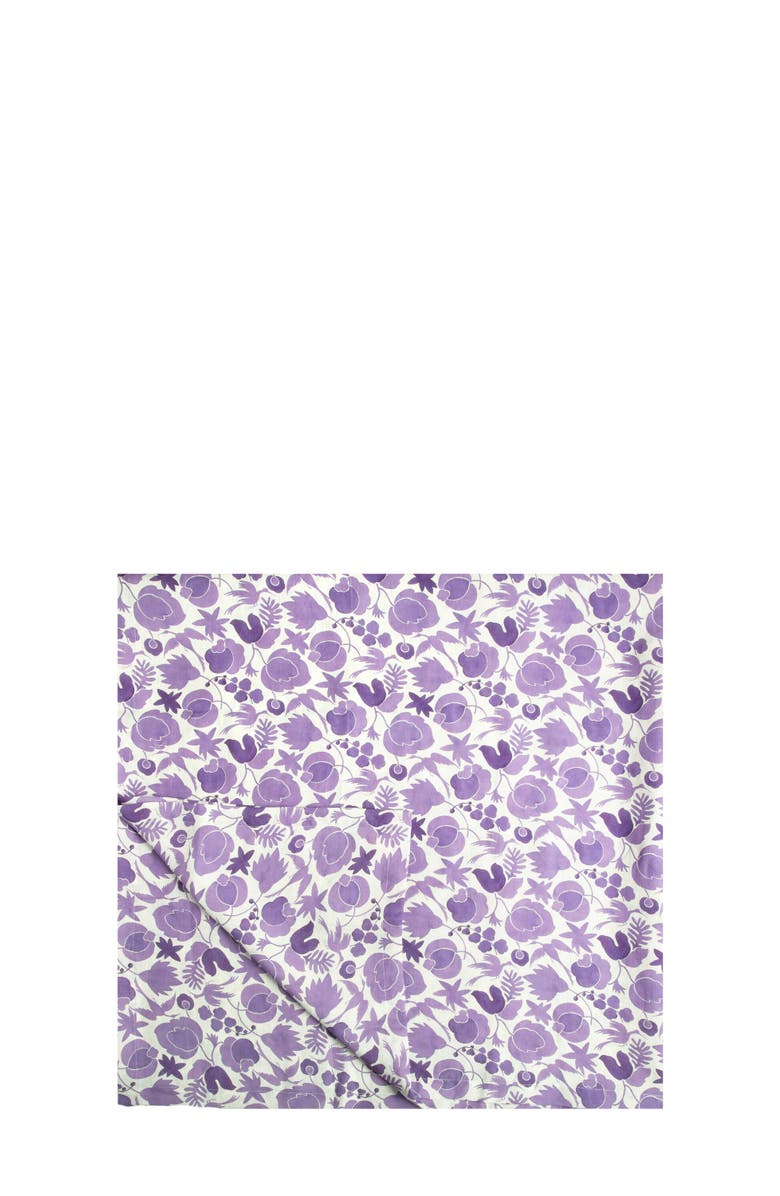 La DoubleJ Medium Tablecloth (180X280) Wildbird Viola Purple, Main, color, Wildbird Viola Purple