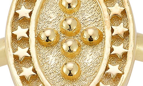 Chloe & Madison Chloe And Madison Stars Statement Ring In Gold