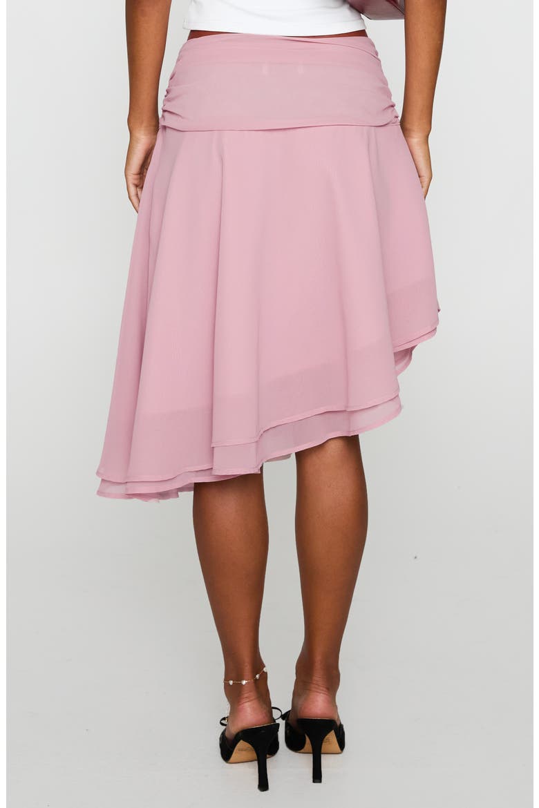 Evanescence Asymmetric Skirt, Alternate, color, PASTEL PINK