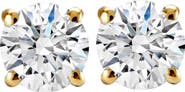 Bliss Diamond 1 ct TDW Diamond Studs 14K Gold Lab Grown Screw Back Earrings