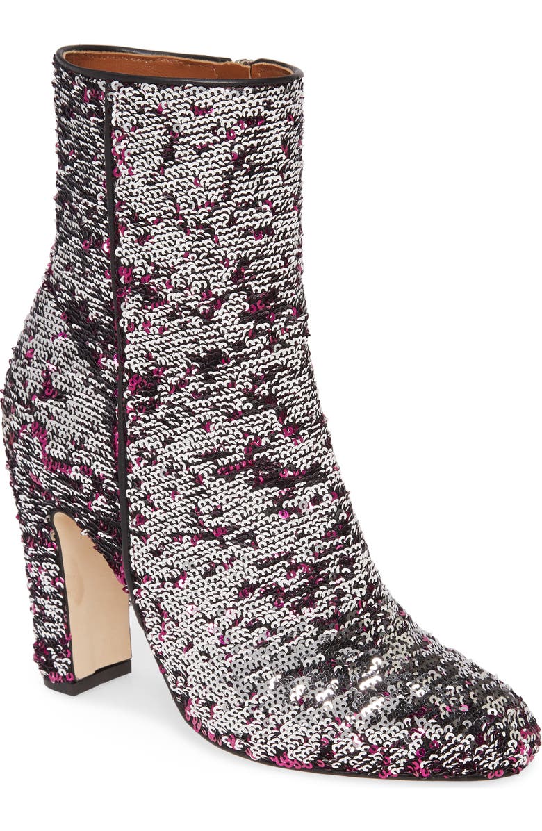 Paris Texas Reversible Sequin Bootie, Alternate, color,