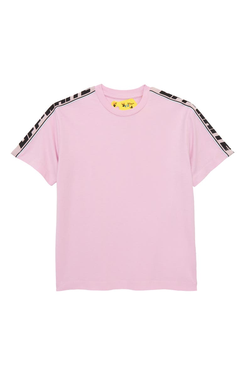 Off-White Kids' Industrial Logo T-Shirt, Main, color, 