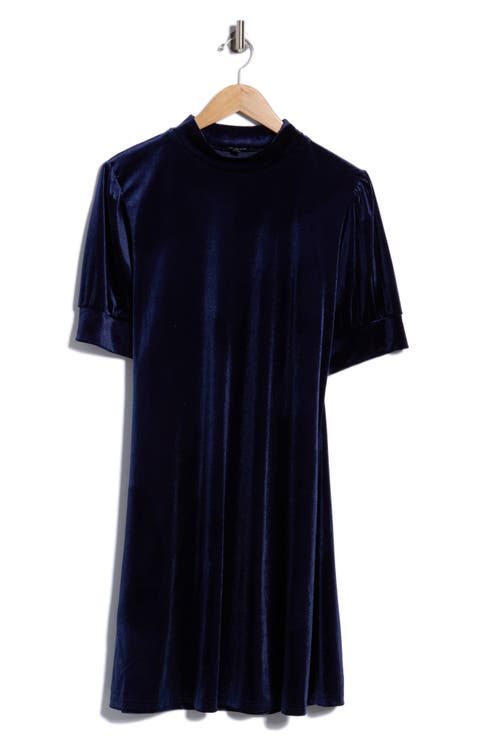 Hailey Stretch Velvet Dress