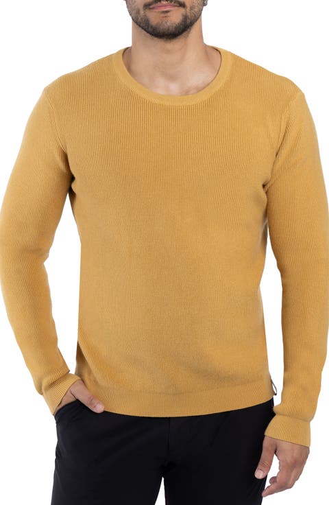 Ribbed Crewneck Sweater